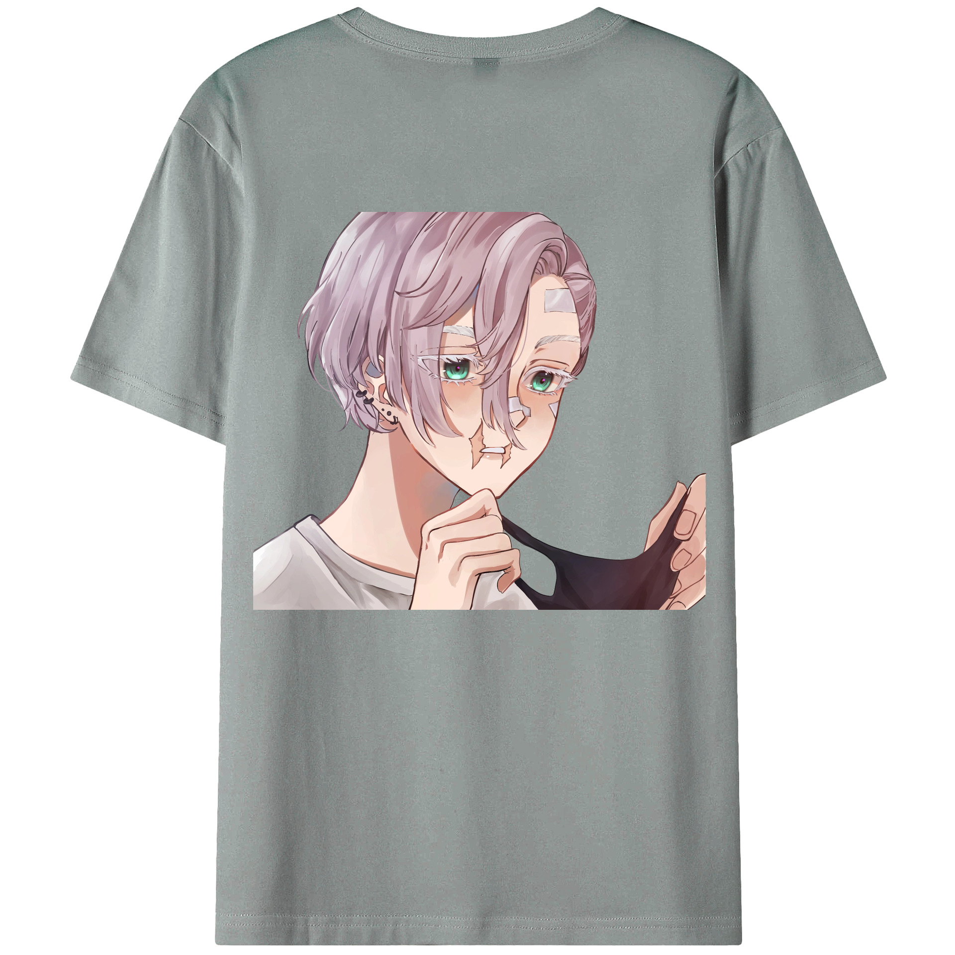（画像用） 東京リベンジャーズ Tokyo Revengers 綿100％ メンズ半袖Tシャツ（バックプリント） 通気性